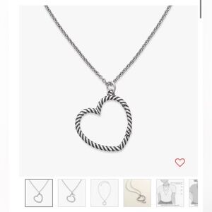 Changeable Heart Charm Necklace